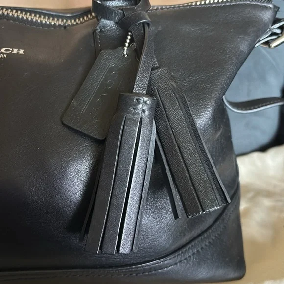 COACH LEGACY MOLLY 21132 East/West Leather Satchel Handbag Crossbody - Picture 4 of 11